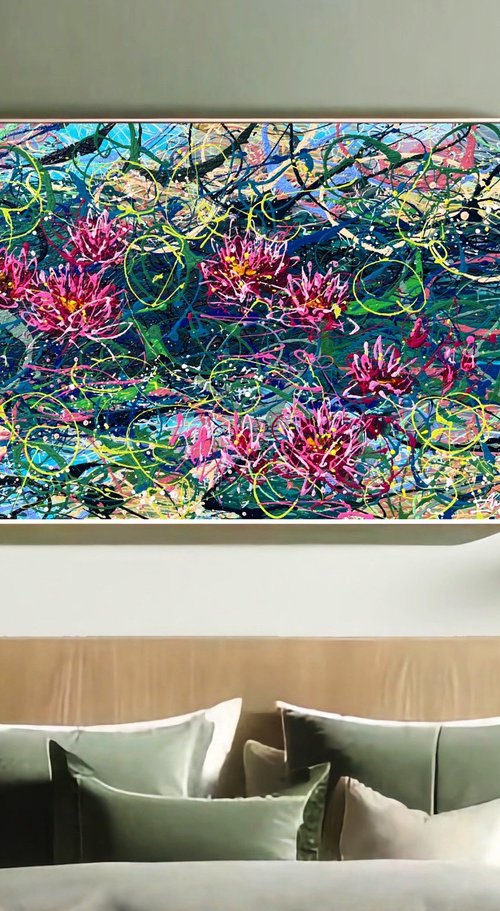 Those lilies of Claude Monet by Nadiia Antoniuk