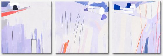 Triptych Silence On the Fields