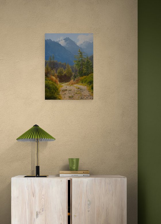 Path to the mountains