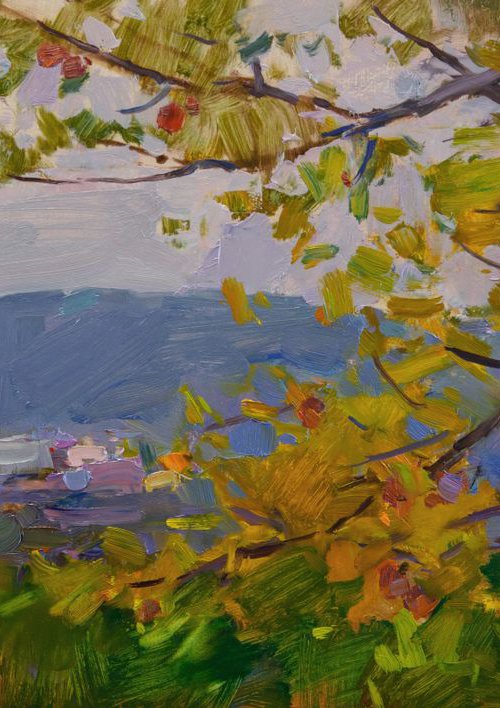 Branches of Apple Tree by Aleksandr  Kryushyn