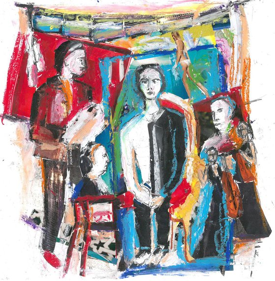 MUSICAL COMPANY 10x10', 26x27cm