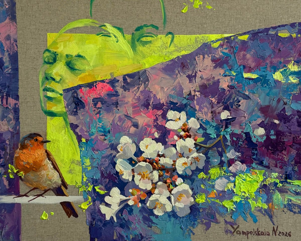 Spring. Between Sleep And Awakening By Natalia Yampolskaia, 20 X 16, Artwork For Sale On Artfinder