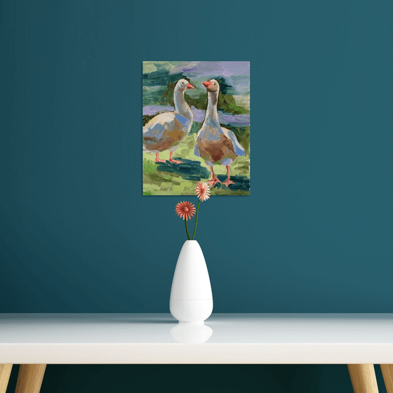 Geese.