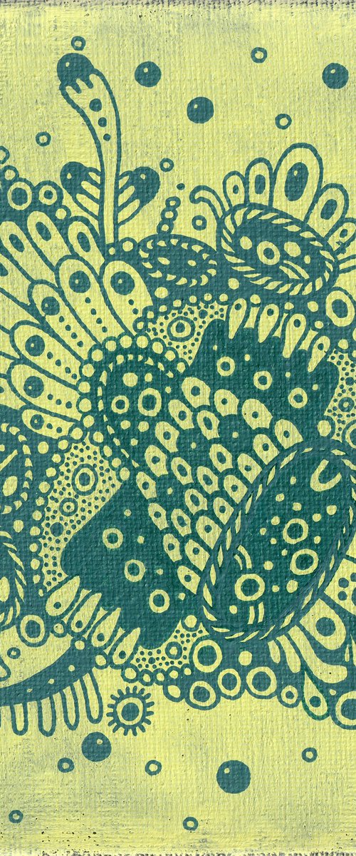 Surreal Pattern n.12 - Creature by Veronika Demenko