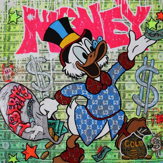 Donald Pop Art by Art'Mony  Original Paintings for sale on Kooness