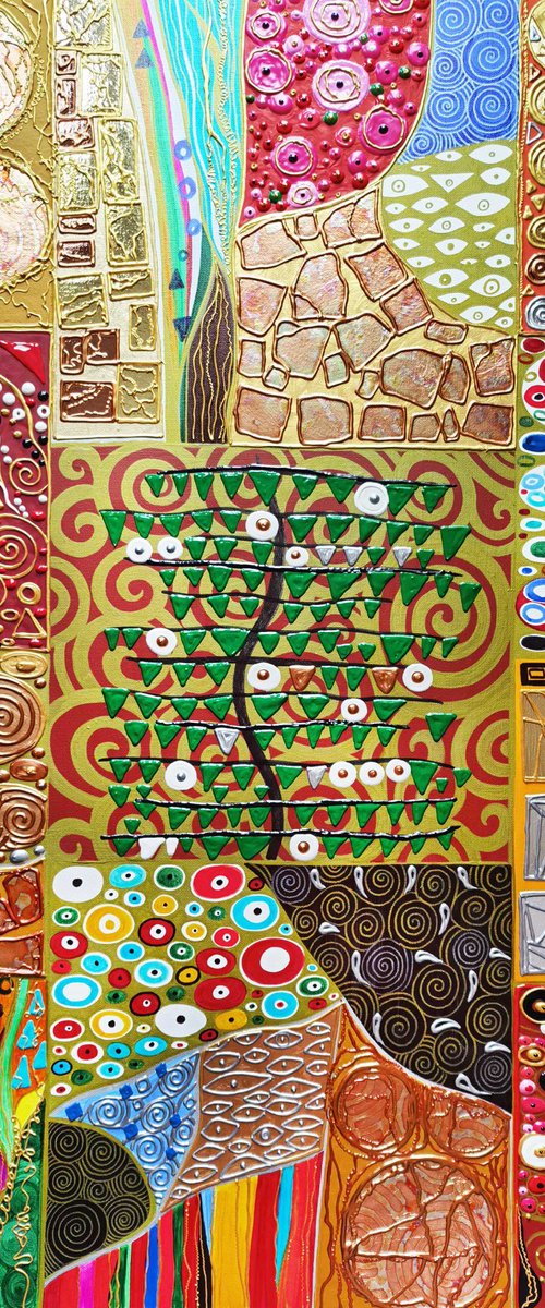 Tree of Life. Klimt abstract by BAST