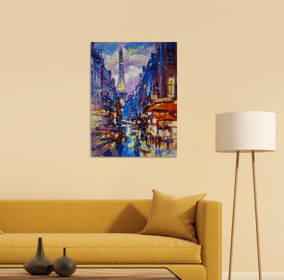 Evening of City Lights