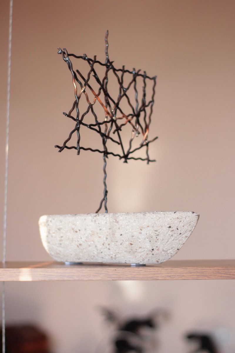 Expressive Sculpture , Calm By Karen Axikyan, 13 X 11, Artwork For Sale On Artfinder
