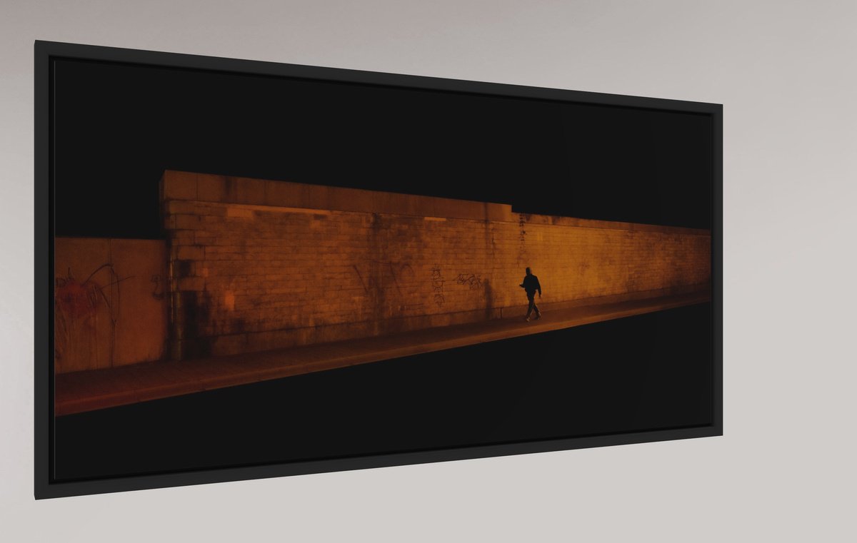 Geometric Photograph , i?rrant Le Long Des Briques By Hyun De Grande, 41 X 22, Artwork For Sale On Artfinder