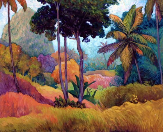 Color Fields of Topanga State Park