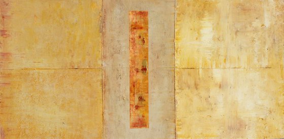 Abstract Concept Gold Red Ochre I