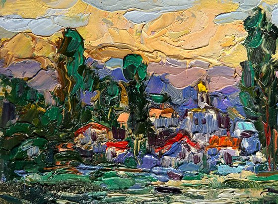 City along the river