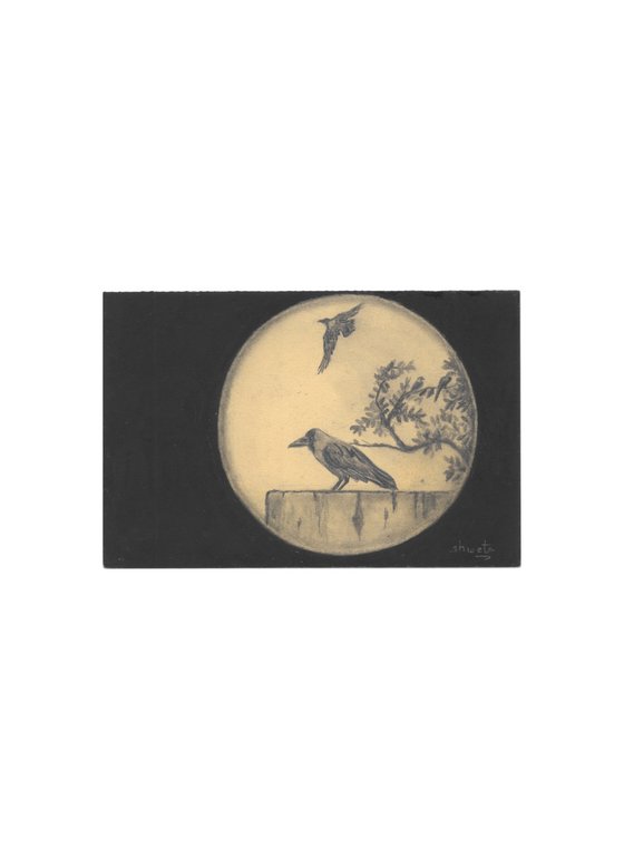 Indian House Crows Postcards II