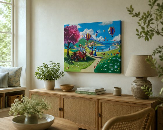 Journey of Joy naive art