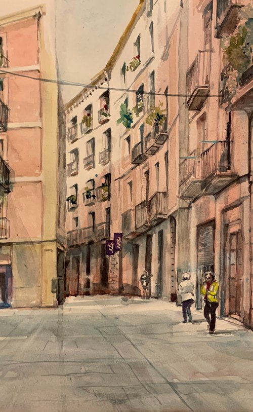 Old Barcelona III by Yoshiko Murdick