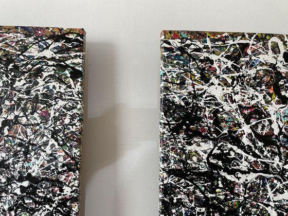 Man and Woman-diptych
