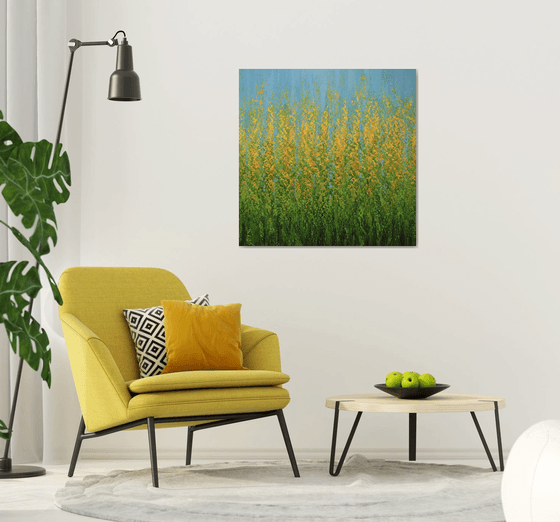 Yellow Flower Field