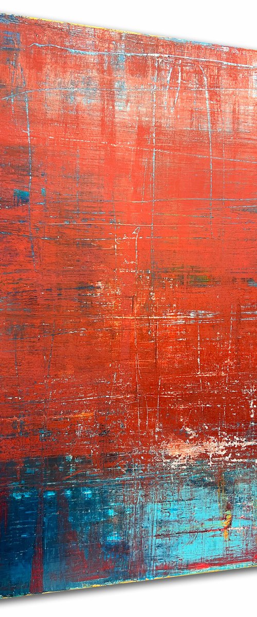 Wrecked In Red (24x36in) by Robert  Tillberg