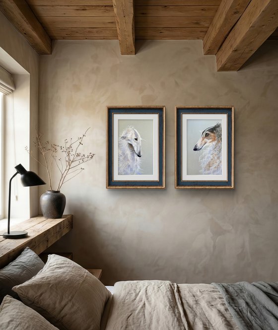 Dog Portraits Soft Pastel