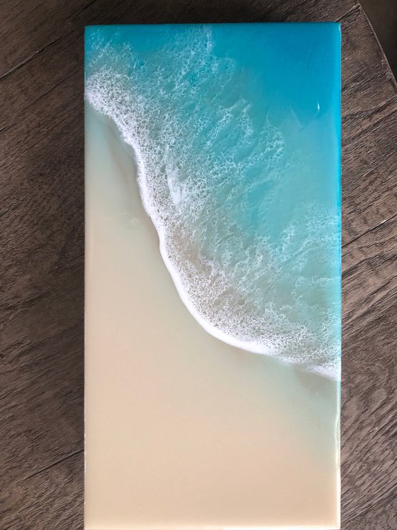 White Sand Beach #37 Seascape Ocean Lover Gift idea