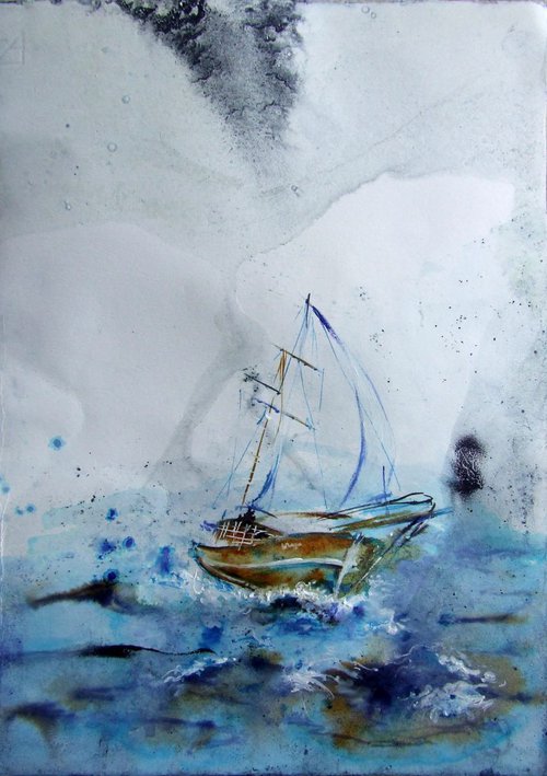 In a cloudy day II by Anna Sidi-Yacoub