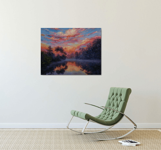 "Sunset on the River"