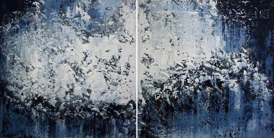 200x100cm. / abstract painting / Abstract 1151