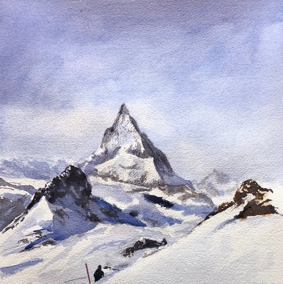 Towards the Matterhorn