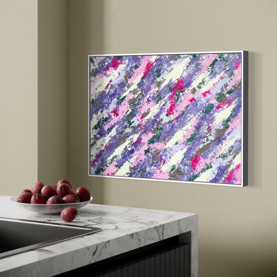 “Dreamscape motion” abstract textured art
