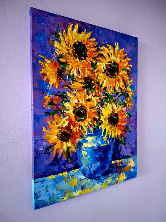 Warmth in the Azure Vase