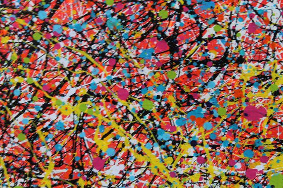 Woman in red passion