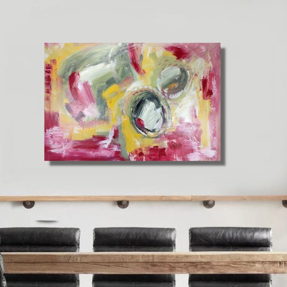 large paintings for living room/extra large painting/abstract Wall Art/original painting/painting on canvas 120x80-title-c714