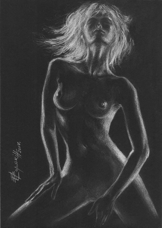 Nude noir #26 (21X29.5)cm