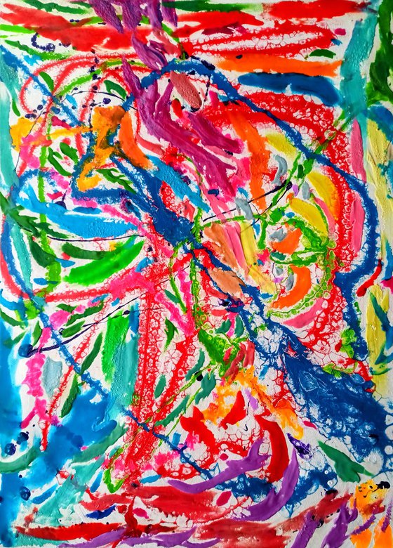 I lay down and fell asleep