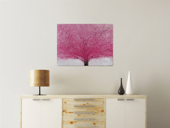 Pink tree