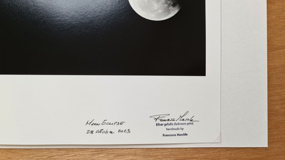 Moon Eclipse - Double Exposure Shot on film