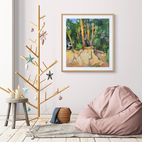 "Pine trees"