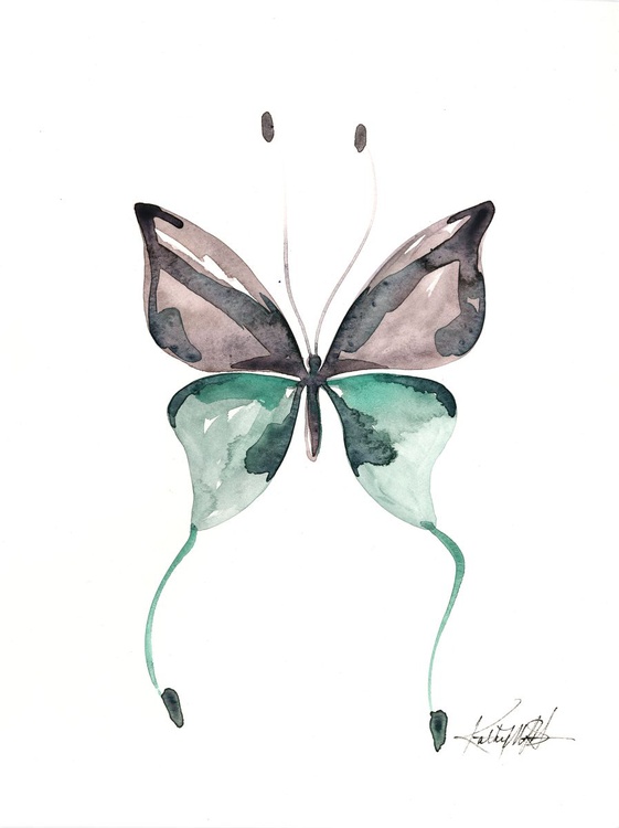 Watercolor Butterfly 12 Abstract Butterfly Wat Artfinder