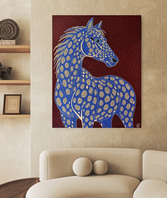 Cobalt Horse