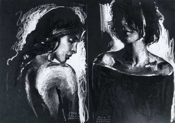 From the Darkness: A Diptych of Light