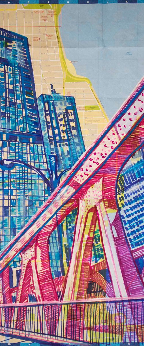 Bridges of Chicago by Kateryna Bortsova
