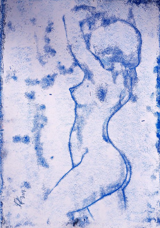 Nude monotype # 10