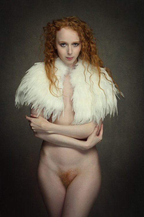 Gemma in Feathers by John McNairn