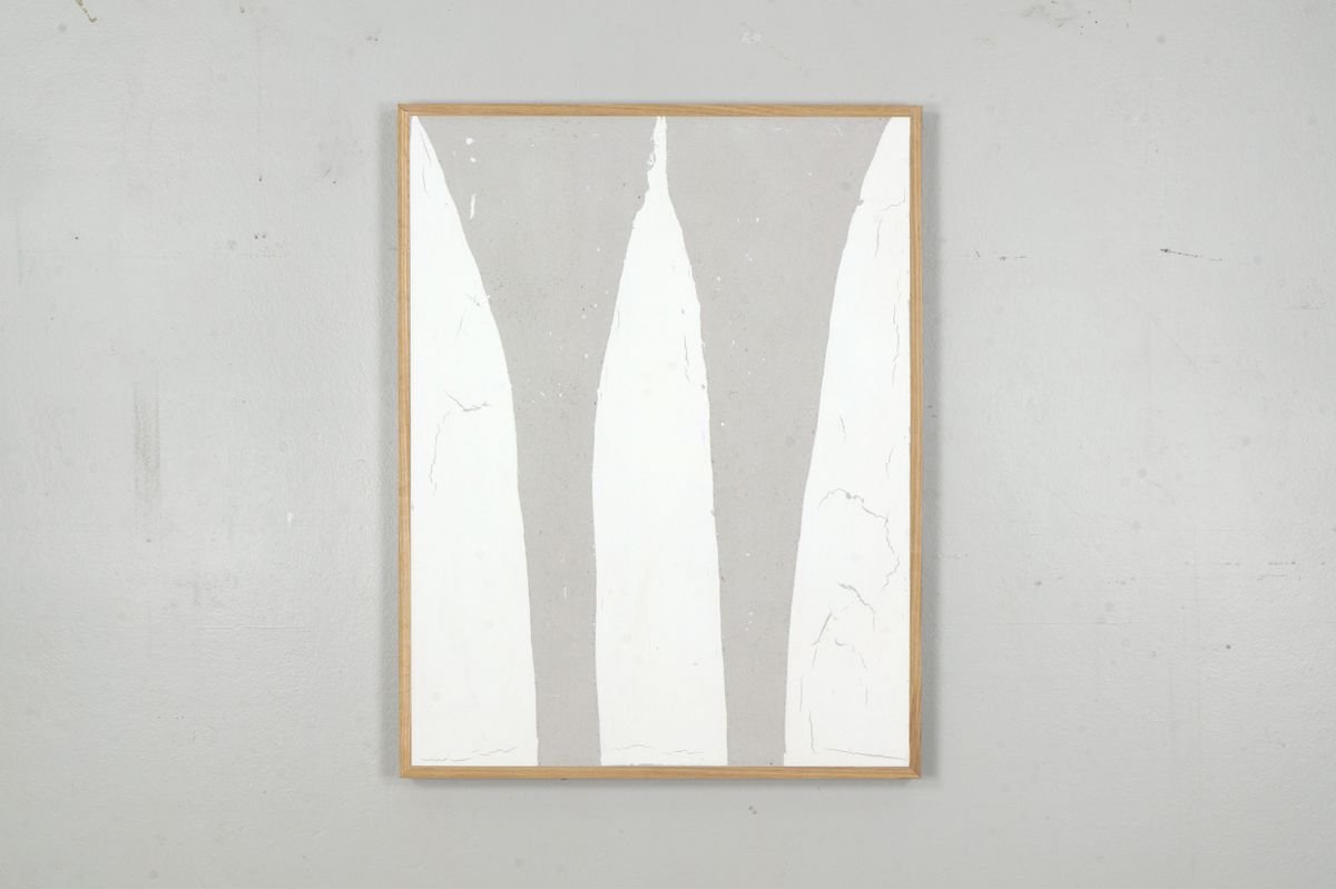 Abstract Painting By Johan Soderstrom, 25 X 33, Res Ipsa 4, Original Artwork