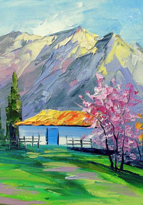 Spring in the mountains by Olha Darchuk