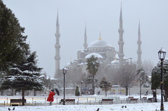 Snowstorm in Istanbul - Signed Limited Edition