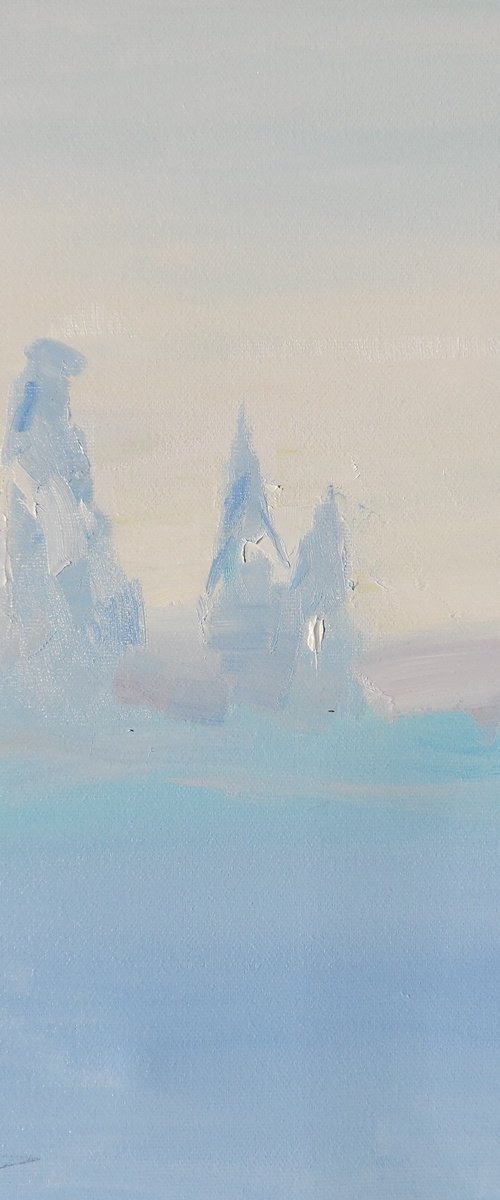 "winter forest " by Yehor Dulin