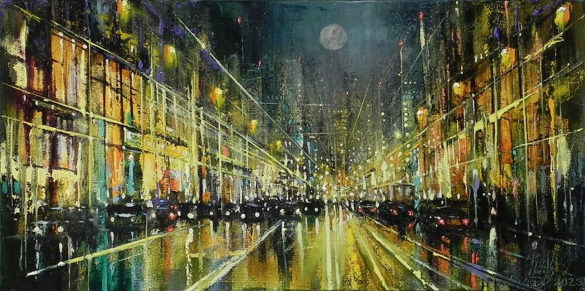 City light by Yurii Novikov