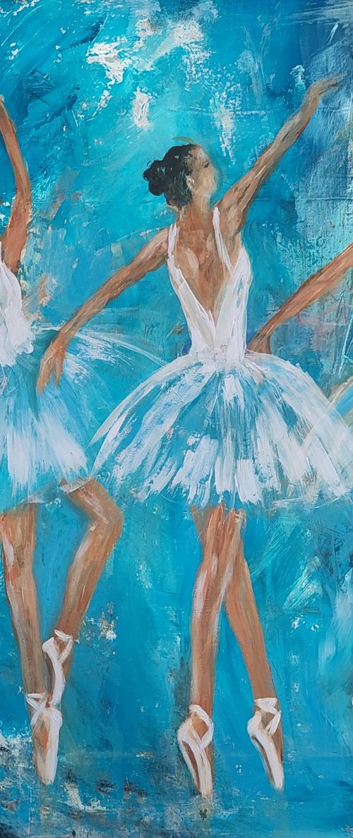 Dance in blue by Els Driesen