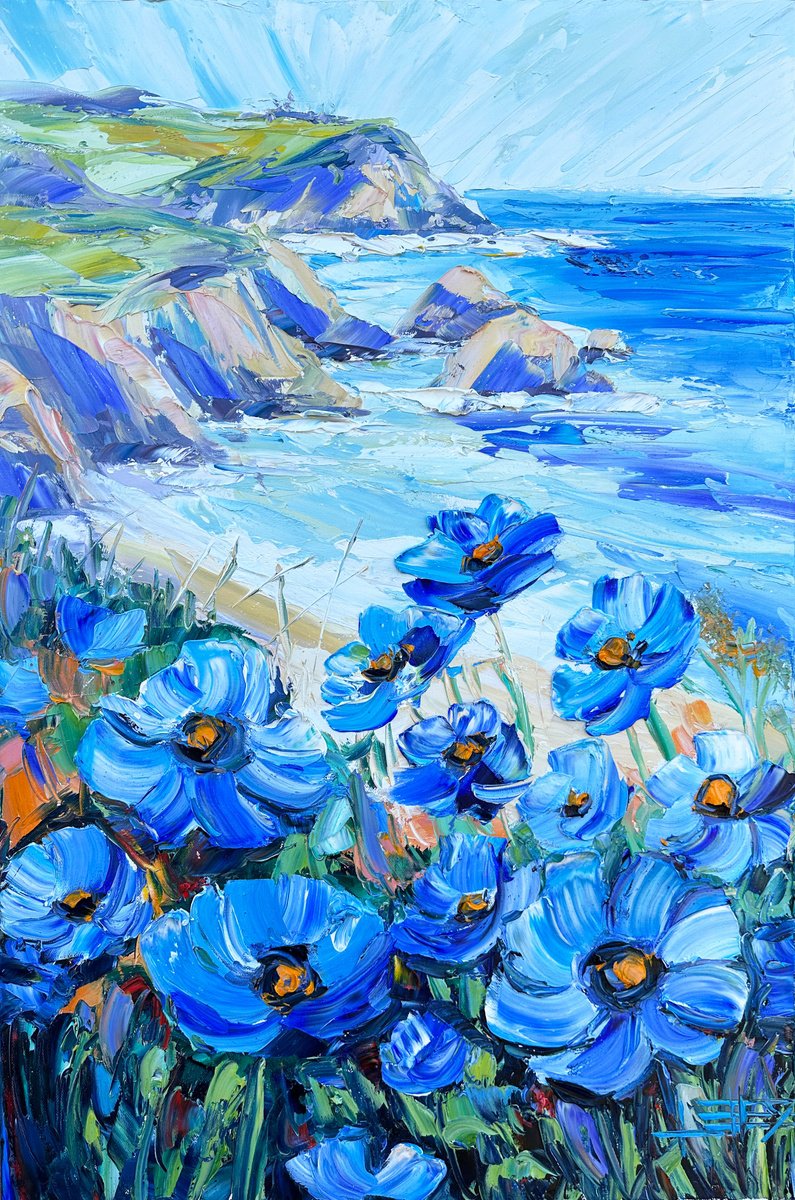 Blue Sea Serenade by Lisa Elley